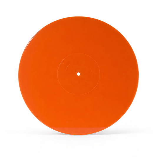 12" orangenes Vinyl